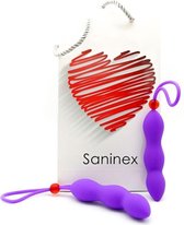 SANINEX SEXTOYS | Saninex Climax Anal Plug With Lilac Penis Ring