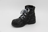 Twins- biker bootie zwart- smal- maat 21