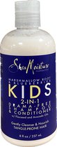 Shea Moisture Marshmallow Root & Blueberries - Shampoo + Conditioner - Kids 2-In-1 Drama-Free - 237 ml