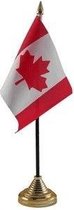 Tafelvlag Canada zwart