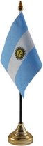 Tafelvlag ArgentiniÃ« zwart