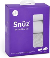 Snuz Beddengoedset voor co-sleeper - 45x90cm - Grey