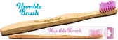 Humble Brush -Bamboe Tandenborstel- Volwassenen- Medium - Purple