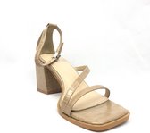 Beige Sandalen op hak - SANMARIE - Maat 40