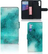 GSM Hoesje OnePlus Nord Fotohoesje Painting Blue