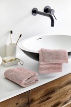 Byrklund Bath Basics Gastendoekje Oud Roze 30X50cm - Set van 6