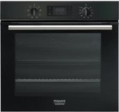 HOTPOINT FA2 540 P BL HA - Ingebouwde elektrische multifunctionele oven - Roterende warmte - 66L - Pyrolyse - Zwart