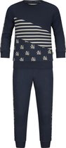 Charlie Choe lounge pyjama jongen Anchor stripes maat 122-128