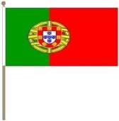 Zwaai vlaggetje Portugal