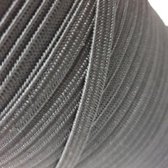 100 meter rol zwarte platte elastiek 5mm voor o,a, mondkapjes