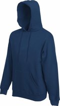 Fruit of the Loom - Classic Hoodie - Blauw - S