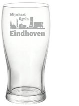 Gegraveerde bierglas 50 cl Eindhoven