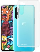 OnePlus Nord hoesje - Soft TPU case - transparant