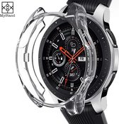 Samsung Galaxy Watch 42mm Hoesje | Siliconen TPU Case |S3 Volledige Zijkant Bescherming - Transparant