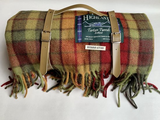 Wollen Tweed Tartan plaid British Columbia - Warm - Zacht - Stijlvol - cadeau - geschenk tip - kwalitatief