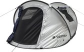 Deryan Dome Pop Up Tent - 2 Persoons - Anti-UV 50+ - Zilver
