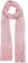 Melady Sjaal Dames Effen MLSC0298P 50*170 cm - Roze Polyester Shawl DamesSjaal