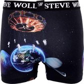 Steve Wolls® - Boxershort print Space - Maat L