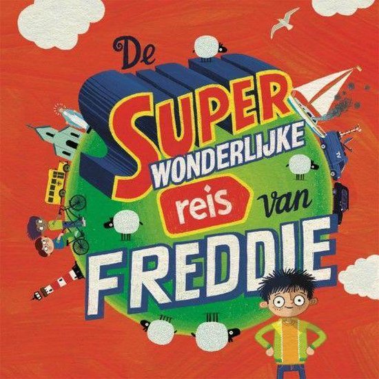 Boek cover De superwonderlijke reis van Freddie van Jenny Pearson (Onbekend)