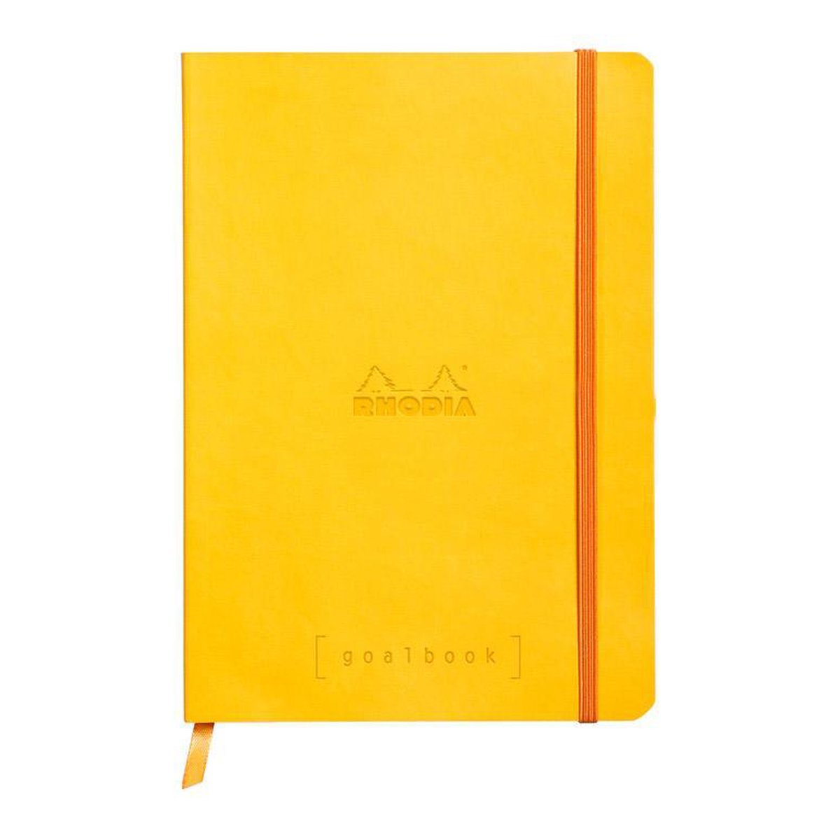Rhodia Goalbook – Bullet Journal – A5 – 14,8x21cm – Gestippeld – Dotted – Daffodil [Wit Papier]