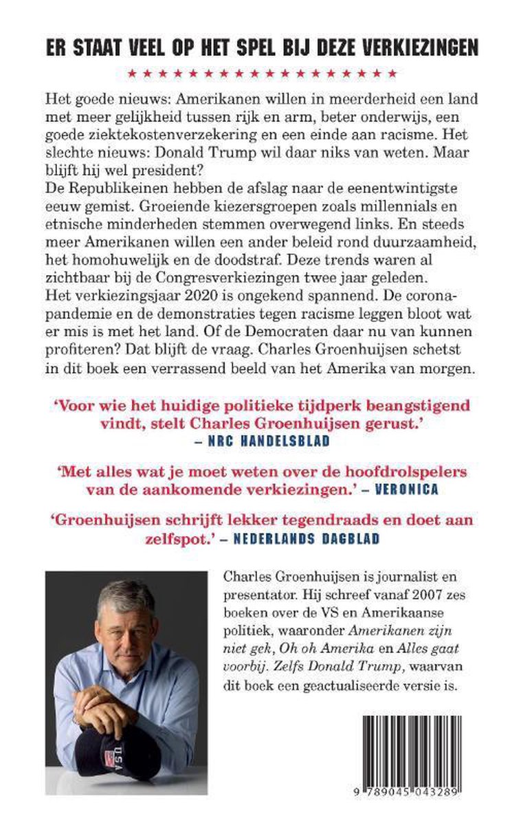 Amerika na Donald Trump - back cover