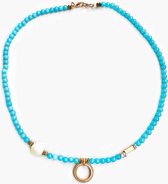 AIKO KRALEN KETTING - TURQUOISE - N20SS131 - ZATTHU JEWELRY