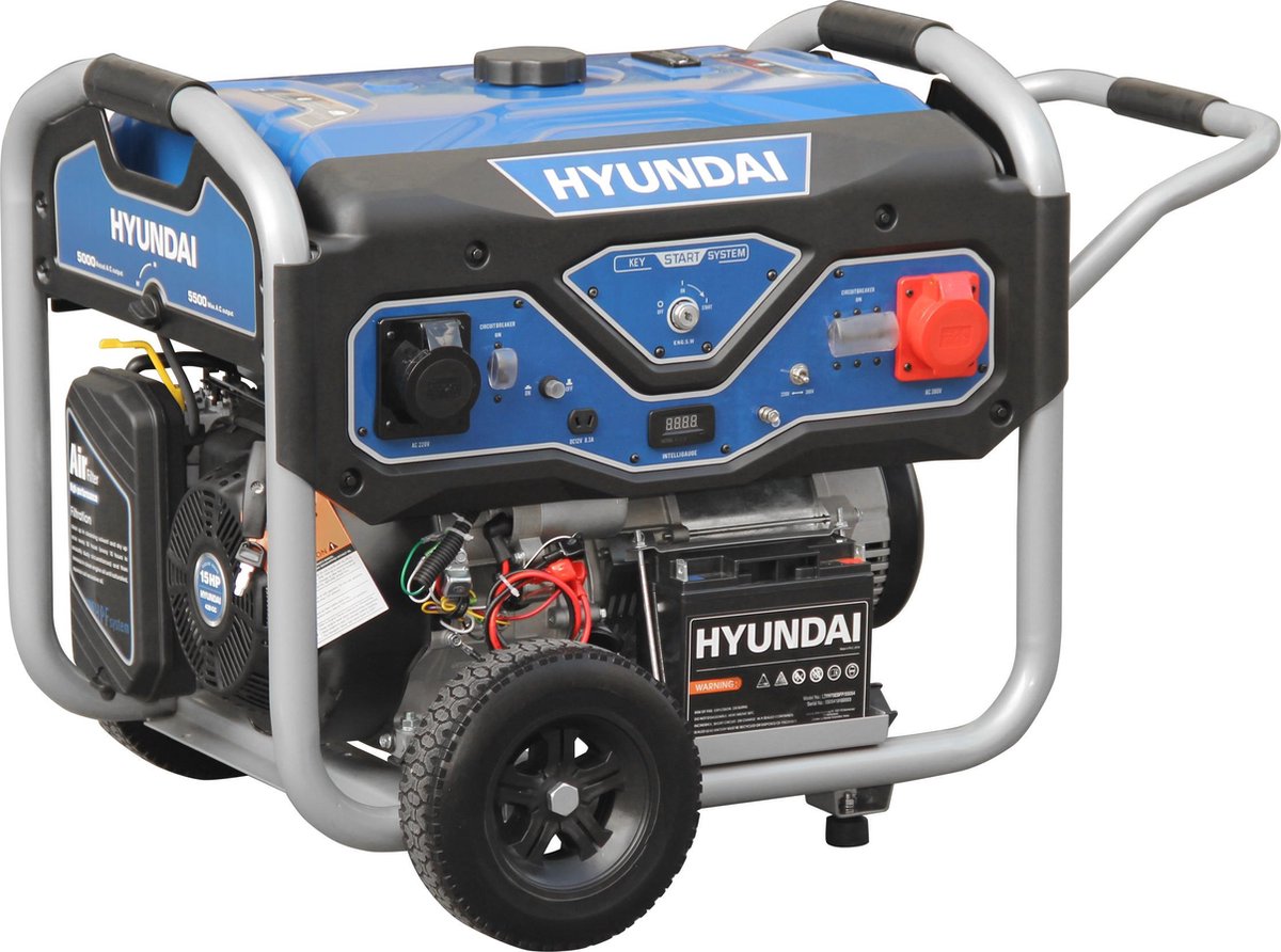 Hyundai generator / aggregaat (230V + 380V) 5500 watt | bol.com
