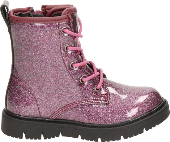 Nelson Kids meisjes veterboot - Fuchsia - Maat 34