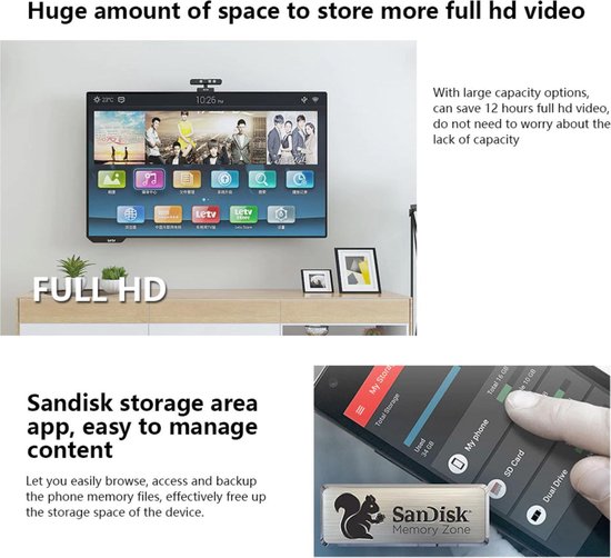 SanDisk Ultra Micro SDXC 128GB - UHS1 & A1 - met adapter