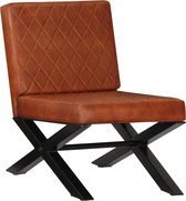 Fauteuil leer (Incl LW anti kras viltjes)  - Lounge stoel - Relax stoel - Chill stoel - Lounge Bankje - Lounge Fauteil
