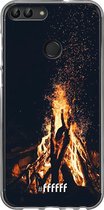 Huawei P Smart (2018) Hoesje Transparant TPU Case - Bonfire #ffffff