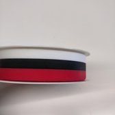 hobbylint wit/zwart/rood 2,5 cm