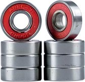 blankdecks.eu Abec-9 Chrome Steel bearings (Rood)