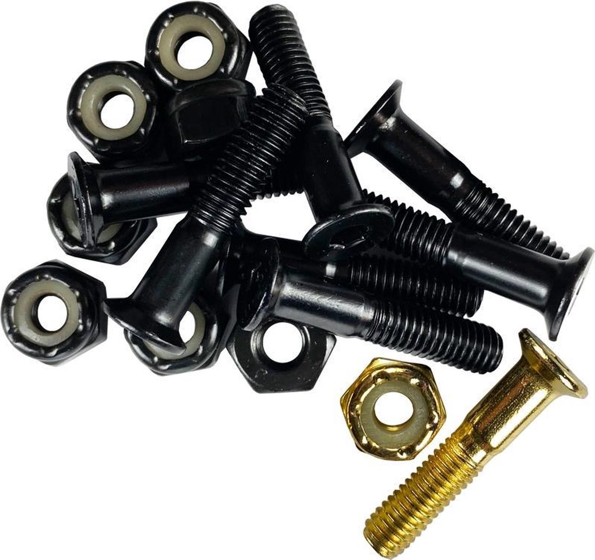 1" Allen hardware (Black/Gold)
