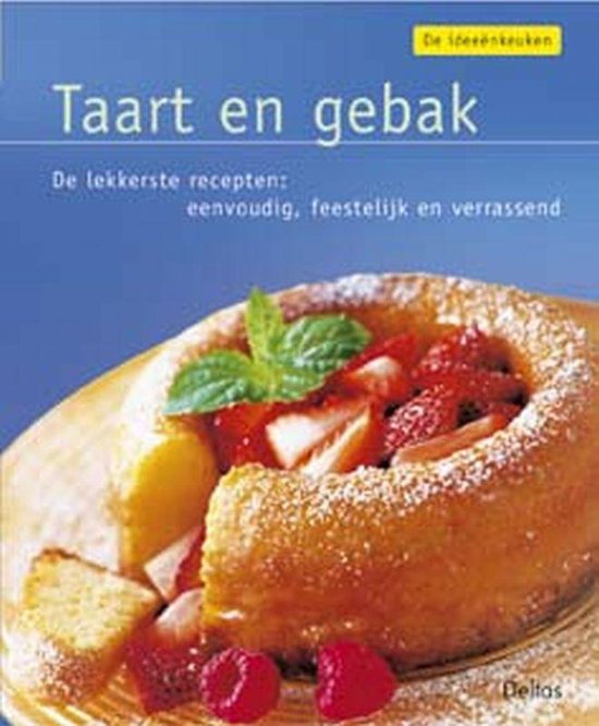 Cover van het boek 'De ideeenkeuken / Taart en gebak'