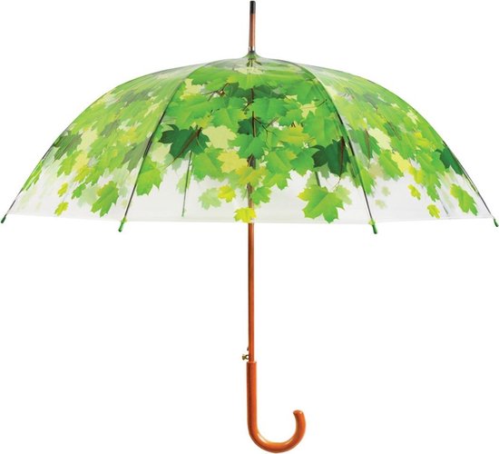 Esschert Design Paraplu Automatisch 92,5 Cm Polyester Groen | bol.com