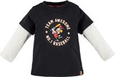 Babyface - boys t-shirt long sleeve - antra - Mannen - Maat 80