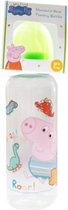 Peppa pig drinkfles 2 stuks 250 ml blauw
