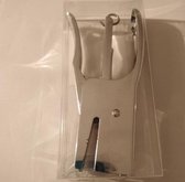 nietmachine Stapler grijs 13 x 5 x 2 cm