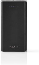 Nedis Powerbank met 2 USB-A poorten (max. 3,1A) - 20.000 mAh / zwart
