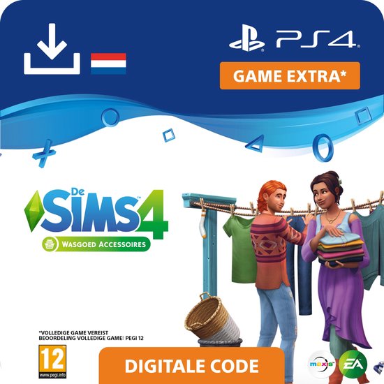 De Sims 4 - uitbreidingsset - Wasgoed Accessoires - NL - PS4 download |  bol.com