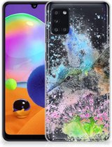 Coque pour Samsung Galaxy A31 TPU Bumper Silicone Étui Housse Oiseau