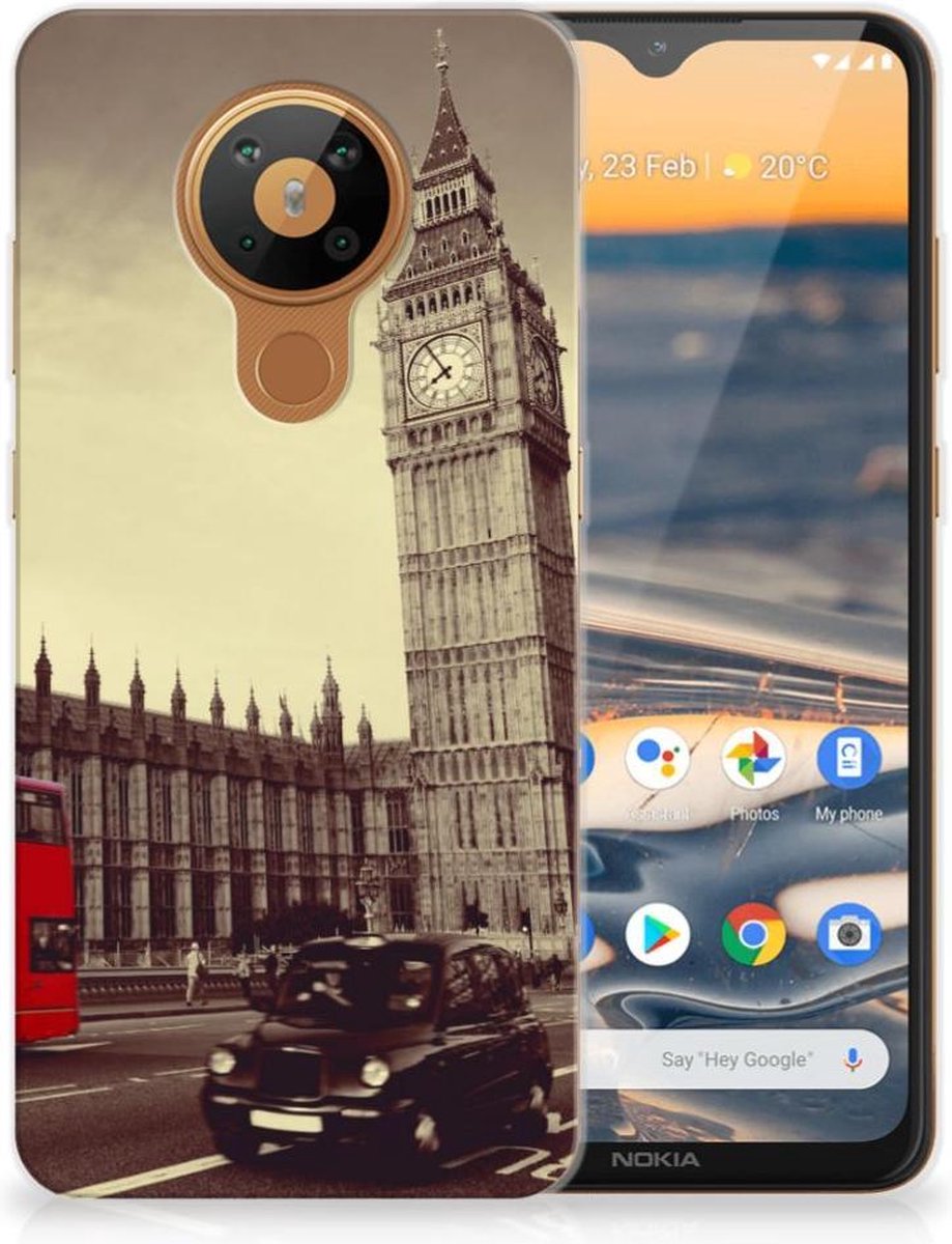 TPU Hoesje voor Nokia 5.3 Siliconen Back Cover Londen
