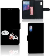 Flipcover Geschikt voor Samsung Xcover Pro Telefoon Hoesje Cow Gepersonaliseerd Cadeau