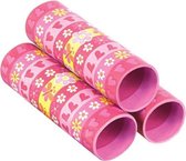 Amscan Serpetines 1,4 X 400 Cm Papier Roze/geel 3 Stuks