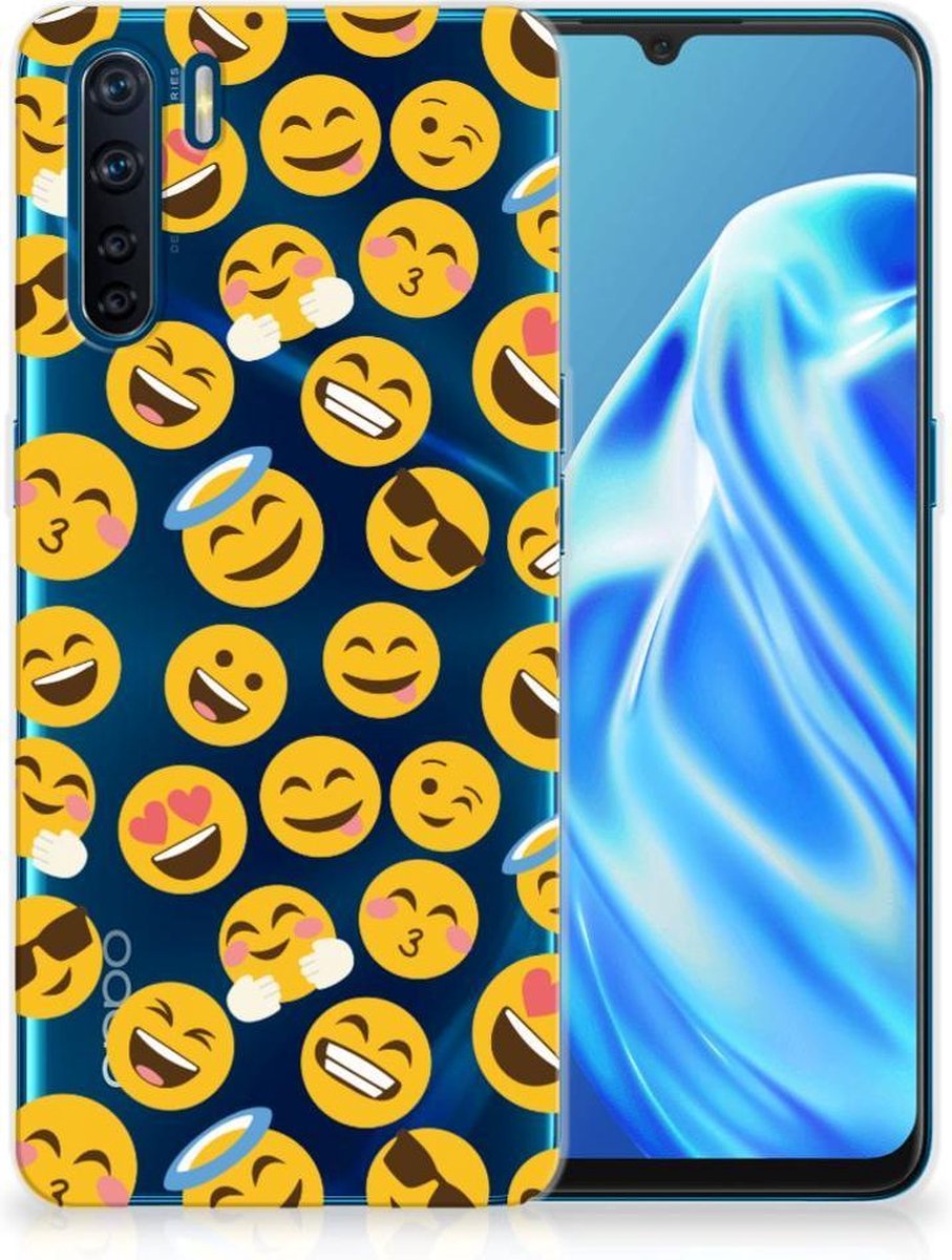 OPPO A91 TPU bumper Emoji