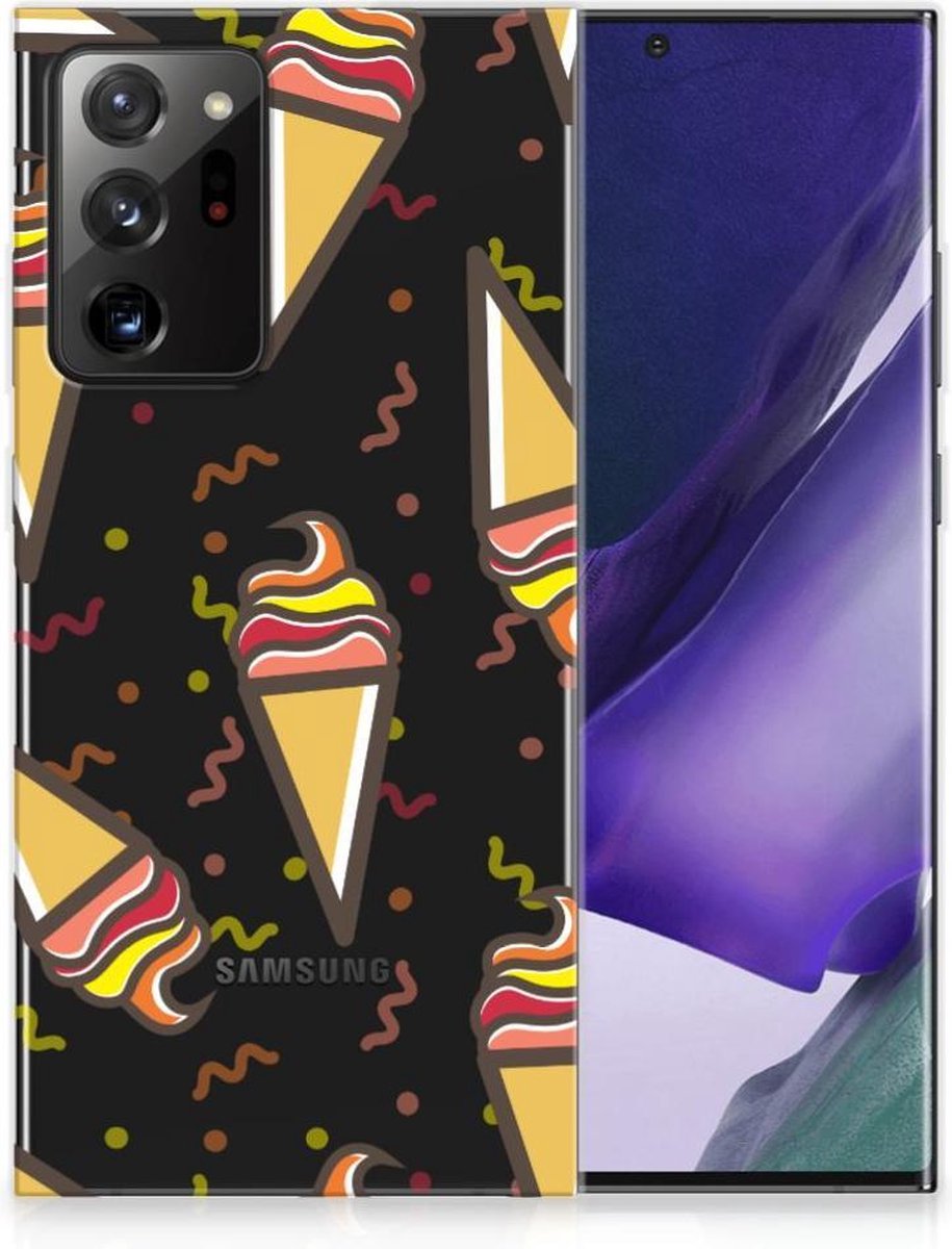 Samsung Galaxy Note20 Ultra Siliconen Case Icecream
