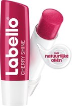 LABELLO Lippenbalsem Fruity Cherry Shine - Hydrateert 24U - Subtiel Glanzend Kleurtje