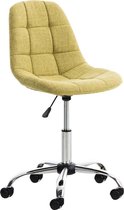 Chaise de bureau Clp Emil - Tissu - Vert
