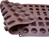 BukkitBow - Siliconen mal | siliconen vorm | 30 vormpjes | Chocoladevorm | Gelatinevorm | Bak decoratie